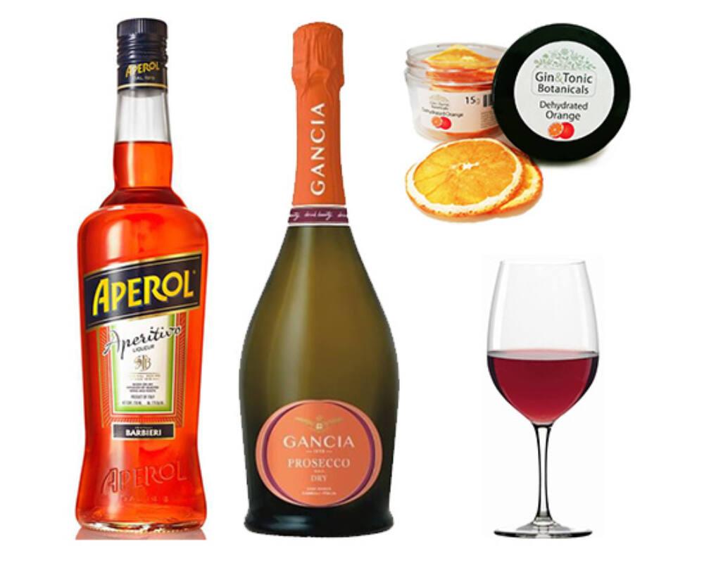 Aperol Spritz koktél szett