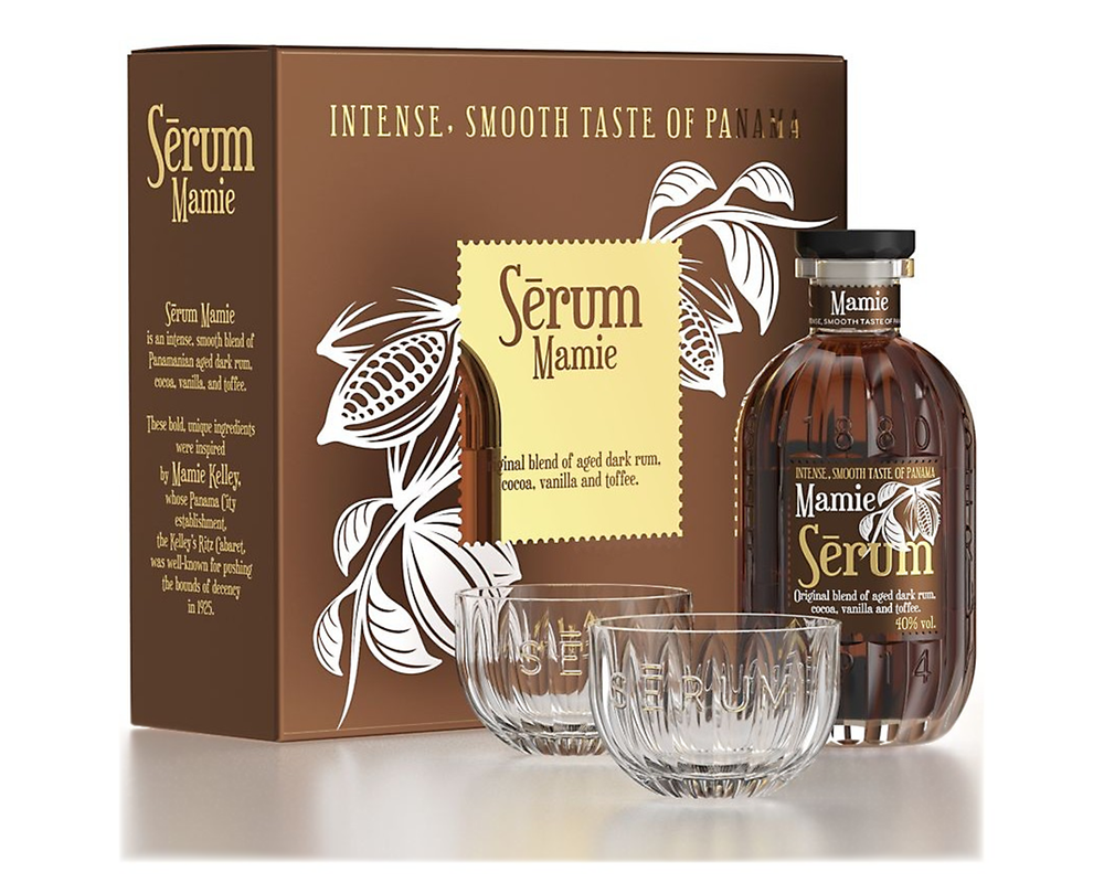 Serum Mamie Rum 0,7L 40% dd. + 2 db pohár