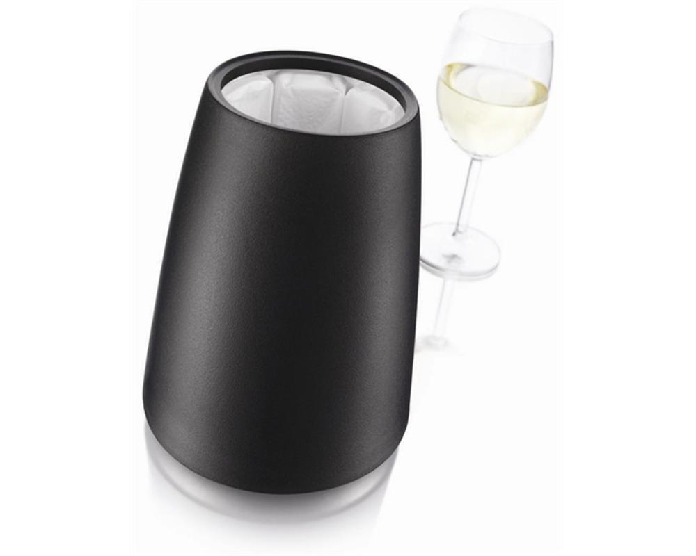 Vacu Vin Elegant borhűtő hűtőakkuval fekete